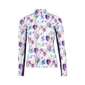 HKM Pikkade varrukatega naiste ratsapluus -LILAC FLOWER-