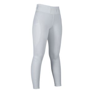 HKM Valged täisgrippide ja reietaskuga laste ratsaretuusid -JIL HIGH WAIST-