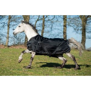 HKM Must pehme fliisvoodriga õuetekk -PREMIUM- 1680D