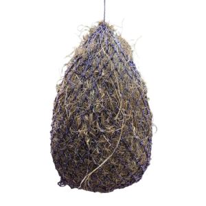HKM Sinine/roosa heinavõrk -MELANGE- 105 cm (5x5 cm)