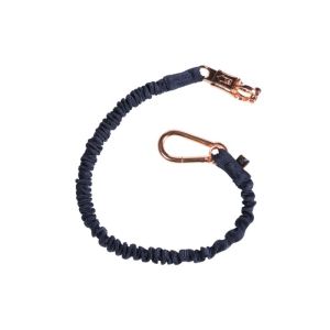 HKM Tumesinine/roosakuldne elastne kinnitusnöör 90 cm