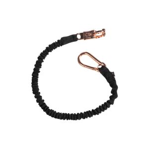 HKM Must/roosakuldne elastne kinnitusnöör 90 cm