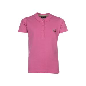 HKM Roosa puuvillane laste polopluus -CLAIRE-