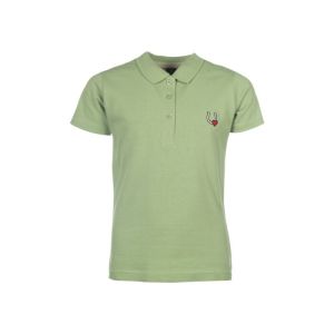 HKM Heleroheline puuvillane laste polopluus -CLAIRE-