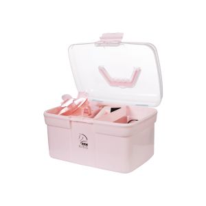 HKM Roosa 7-osaline harjakomplekt harjakastiga lastele -KIDS-