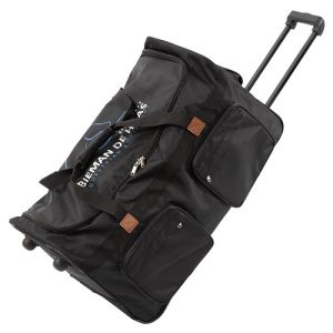 B.R Must ratastega reisikott TRAVELBAG