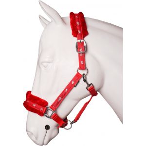 HORKA Punased nailonist fliispehmendustega päitsed PLUSH