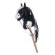 HKM Musta-valge lapiline hobihobune -HOBBY HORSE-