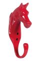 HKM Punane alumiiniumist hobusega konks (15,5 cm)