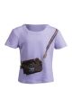 HKM Helelilla laste kotiga T-särk -LOLA BAG-
