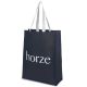 HORZE Tumesinine sangadega kott SHOPPING 36x46x15cm
