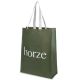 HORZE Oliiviroheline sangadega kott SHOPPING 36x46x15cm