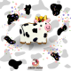 CANDY HORSE Glasuuritud küpsis hobustele EASTER COW (1 tk.)
