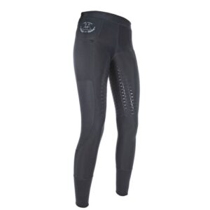 HKM Riding leggings -Mesh- silicone full seat