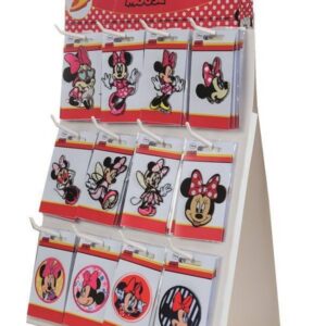HKM Iron-on motifs -Disney Minnie- 12x5 on a Display .