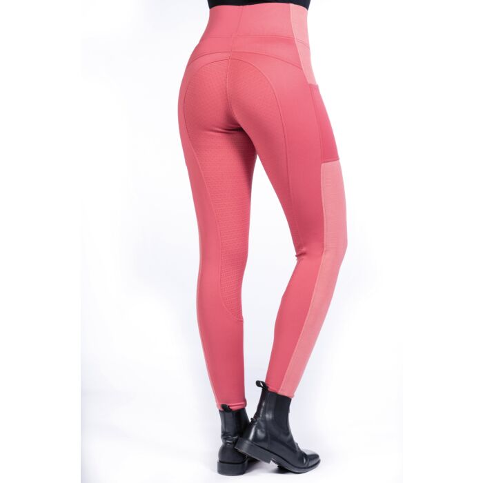 HKM Riding leggings -Mesh- Style silicone full seat - Image 2