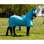 HKM Fly rug with neck -Aqua- - Image 2