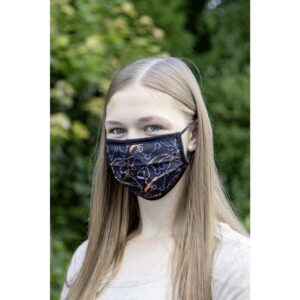 HKM Mouth, Nose & Face Mask -Printed Fabric-
