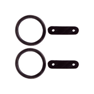 BR Rubber Ring+Leather Straps for Safety Stirrups