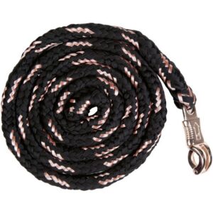 HKM Lead rope -Rosegold- with panic hook