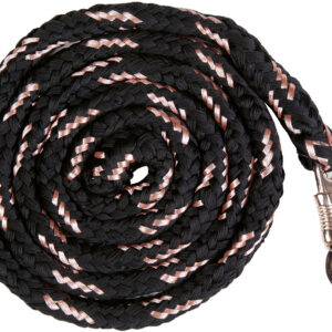 HKM Lead rope -Rosegold- with panic hook
