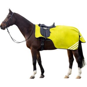 HKM Exercise sheet -Reflective- with fleece lining