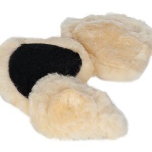 HKM Lambswool replacement pads f. art. 4154,set of 3 .