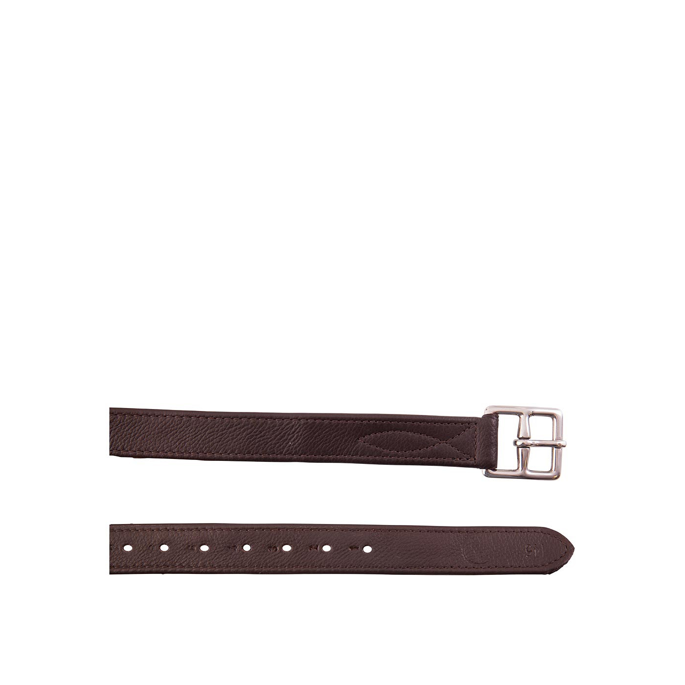 BR Brown Stirrup Leathers soft - Image 2