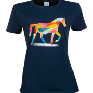 HKM T-shirt -Colourful Horse