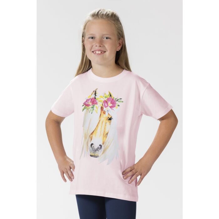 HKM Kids T-shirt -Flower Horse- - Image 2