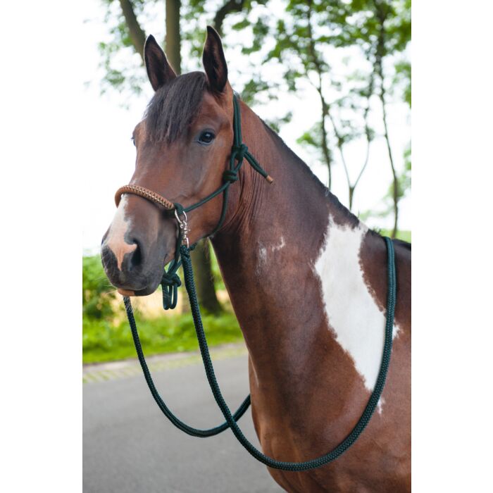 HKM Rope halter -Deko- with reins - Image 3