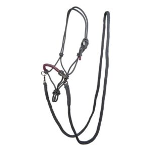 HKM Rope halter -Deko- with reins