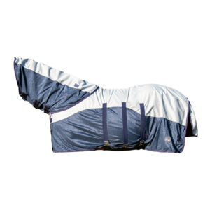 HKM Fly rug -Rain- with neck part & belly flap EU125/UK5'6/US66"