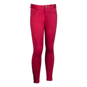 HKM Riding breeches -Allure Cheval- silicone knee patch