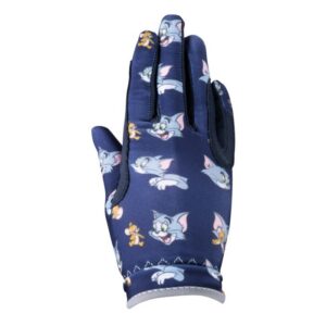 HKM Riding gloves -Tom and Jerry-