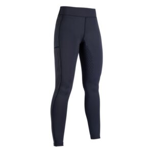 HKM Riding leggings -Flow Reflective- silicone full seat