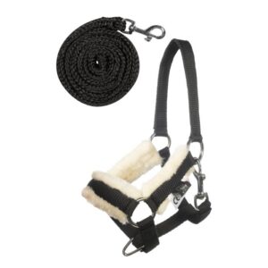 HKM Head collar and lead rope -Hobby Horsing-