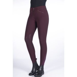 HKM Riding breeches -Helene- silicone knee patch