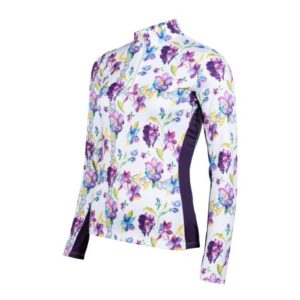 HKM Functional shirt -Lilac Flower-