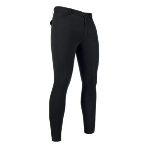 HKM Men's riding breeches -James- sil. full seat