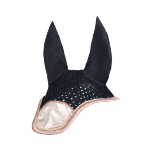 HKM Ear bonnet -Rosegold Glitter- Style