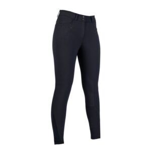 HKM Riding breeches -Savona- Style silicone knee patch