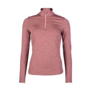 HKM Functional shirt -Rosewood Melange-