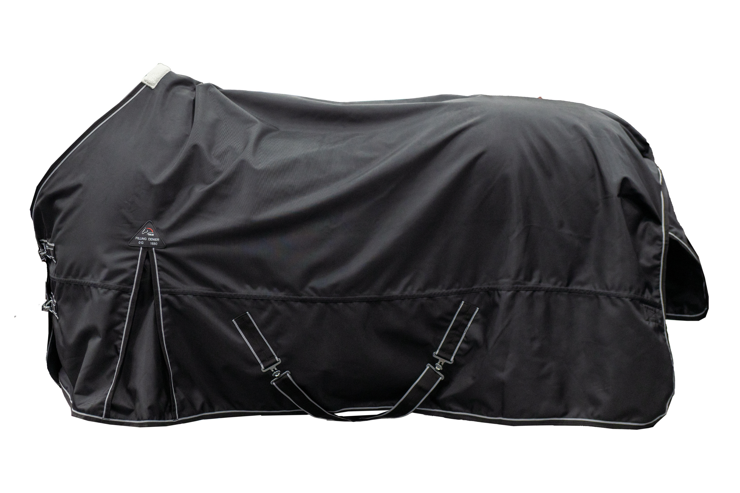 HKM Turnout rug -Premium-1680D 200g,teddy plush lining