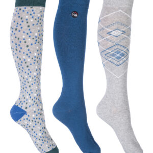 HKM Riding socks -Florida- set of 3