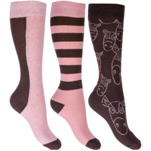 HKM Kids riding socks -Houston- set of 3