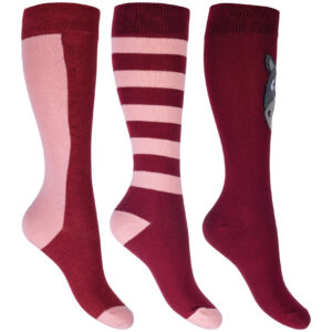 HKM Kids riding socks -Grenada- set of 3
