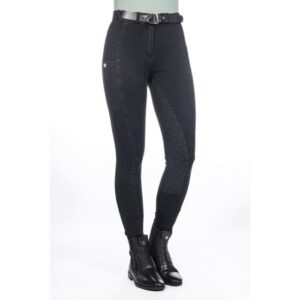 HKM Riding breeches -Harbour Island Denim- silicone full seat