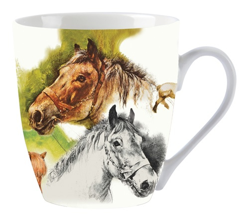 RED HORSE Mug Horses
