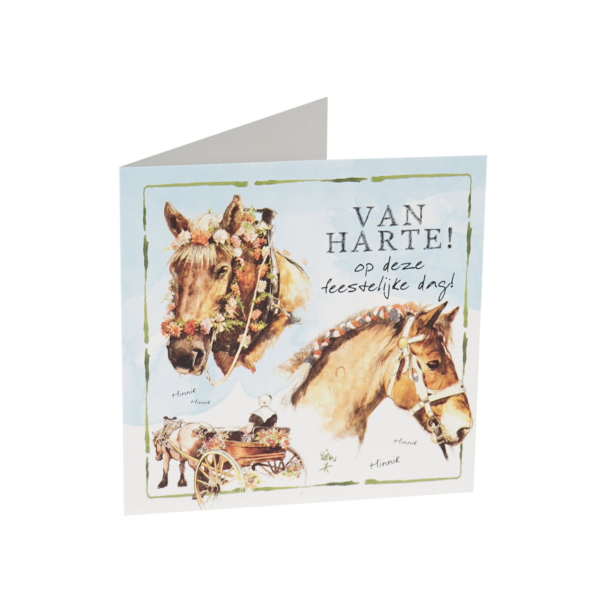 HORKA Greeting Card HORSES - Image 4
